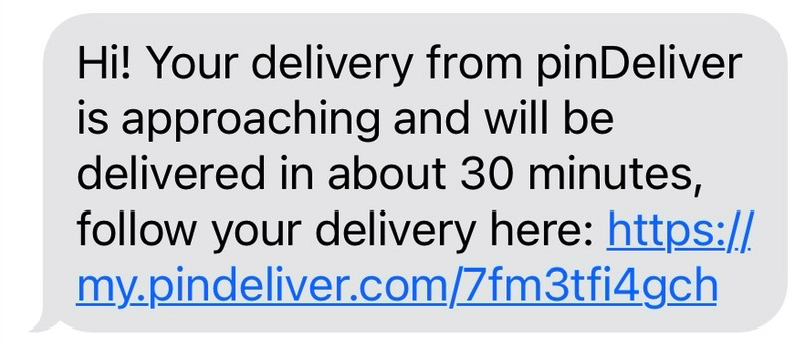 Delivery update